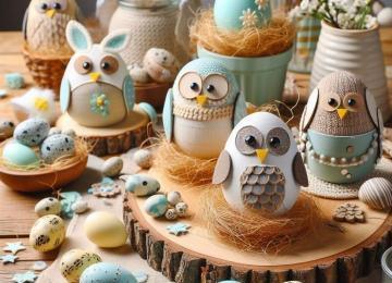 7 ideas creativas para decorar la Pascua con materiales...