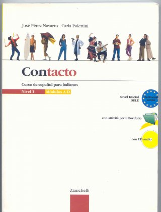 Libro per lo studio dello spagnolo "Contacto"