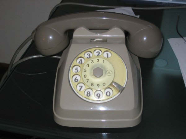 TELEFONO SIP A ROTELLA ANNI 60- 70