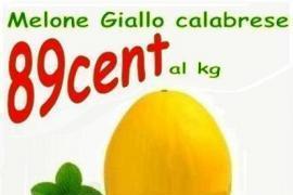 Melone giallo calabrese ad € 0.89/kg 1