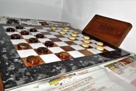 Grande scacchiera vintage cm. 51 X 51 2