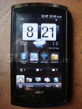 Acer neotouch s200 (con rom htc sense)