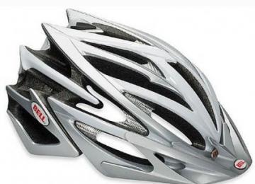 casco Bell Voltwhite-silver taglia S nuovo