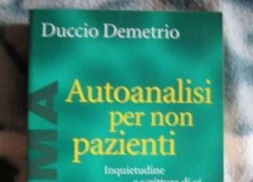 Libro: Autoanalisi per non pazienti (Duccio Demetrio)