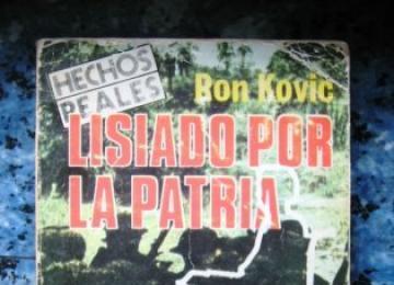 Libro: Lisiado por la patria (Ron Kovic)